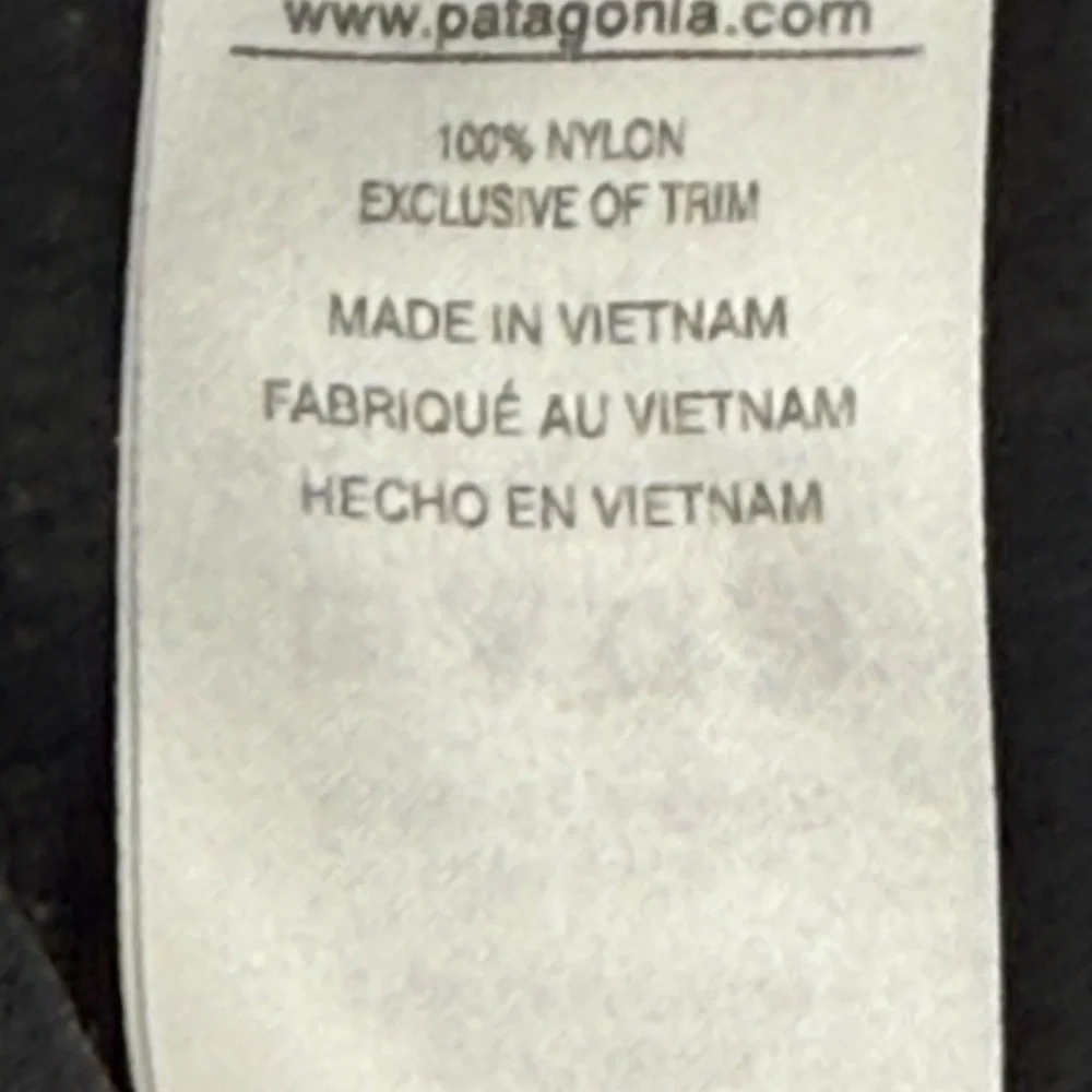 Patagonia White & Blue Baggies Mens Sz Small Tribal Aztec Geometric Print Lined‎